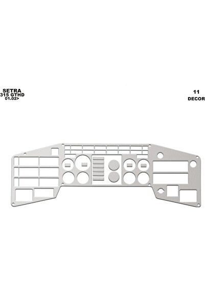 meriç cockpit design ميريتش ®   Setra 315 Gthd توربيدو أمامي مطلي بالألمنيوم ...