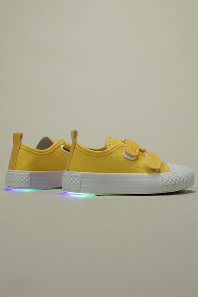 Riccon Unisex Kids Sneakers001225 Yellow