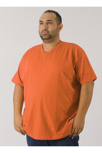 rood Unisex Plus Size T-shirt