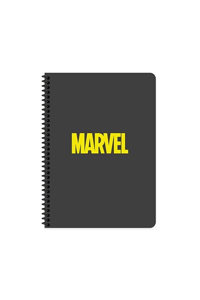 KESKİN COLOR Marvel Seri2 16,5 x 22,5 80 Yp. Caiet cu spirală cu copertă de carton în dungi