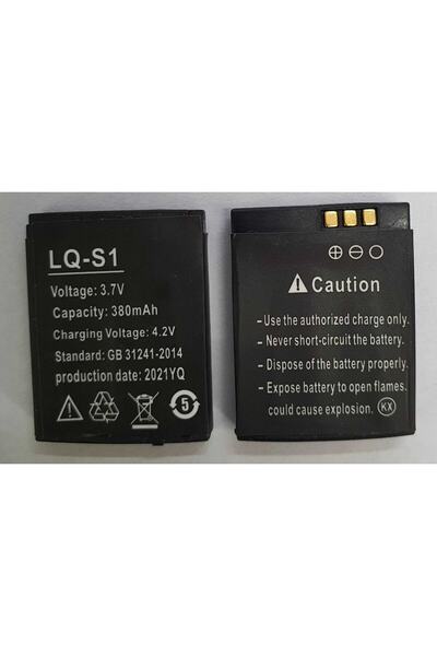 SIGHTZER Lq-s1 Akıllı Saat Bataryası 3.7v 380mah Dz09 - Gt08 - V8 - A1 Uyumlu...