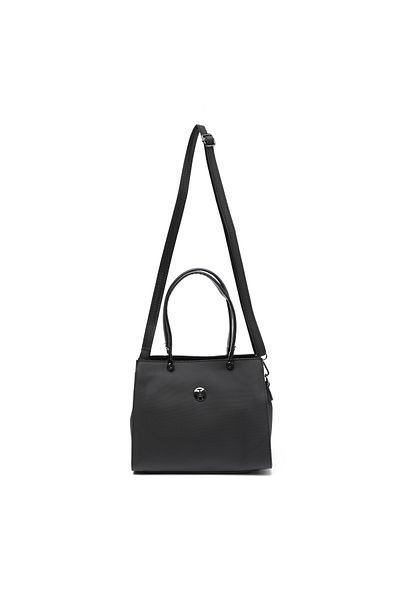 TH Geantă de umăr pentru femei Th-yk14308 Negru-negru