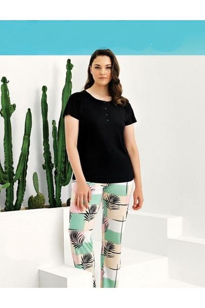 BLUE DREAM 5051 Set de pijamale modal pentru damă