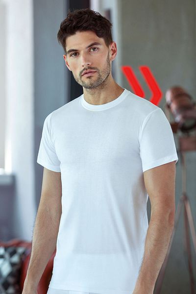 ali altun iç giyim Εσώρουχο Combed Cotton Crew Neck - 2 Τεμάχια