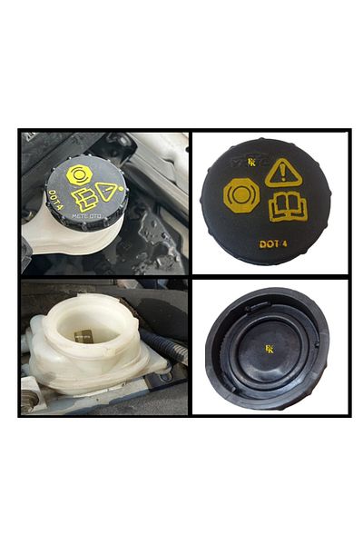 fkoto Courier Compatible Brake Hydraulic Cover with Tabs |   2014- [8V 512162 Aa]