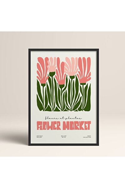 HOMEPACK Crna slika u drvenom okviru, uokviren poster, umetnički moderni zidn...