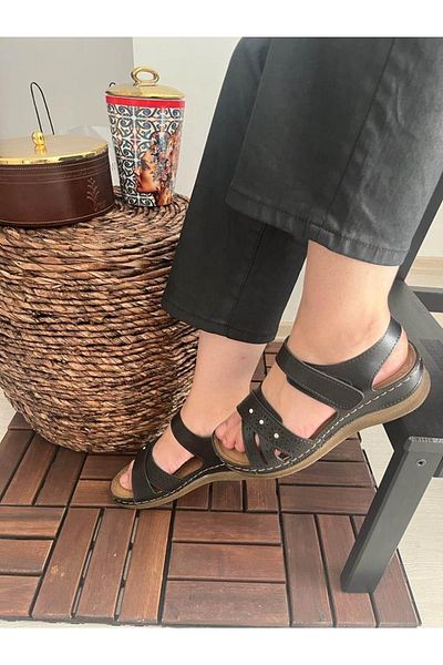 Behtah Kundura Full Orthopedic Gel Soft Puff Non-Slip Sole Outdoor Sandals Summer Shoes Heel Spur Compatible