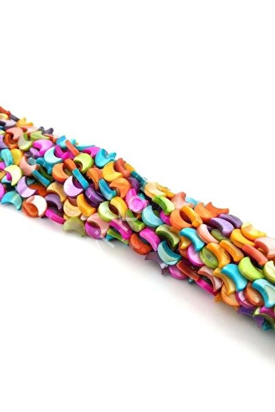 RLX BUJİTERİ مصفوفة من الحجر الطبيعي على شكل نصف قمر من أم اللؤلؤ الملونة