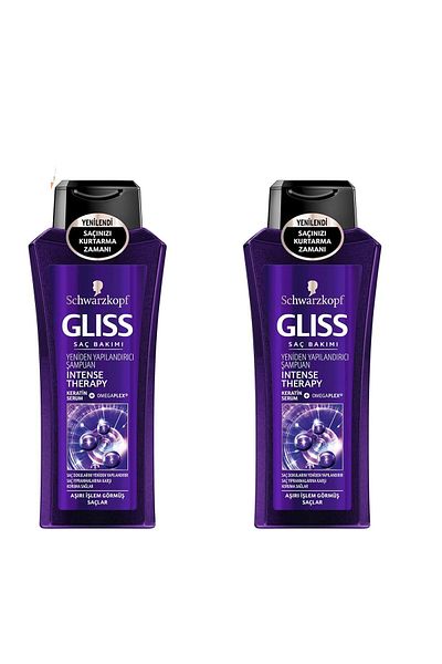 Gliss Intense Therapy Shampoo - 360 ml x 2 Pieces