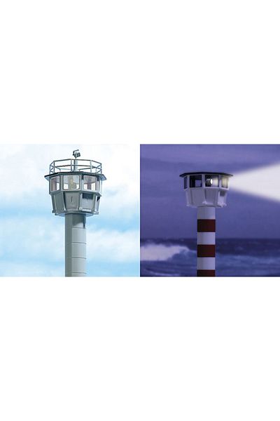 Busch 1:87 Ho Scale Model Surveillance Tower - Lighthouse -1015