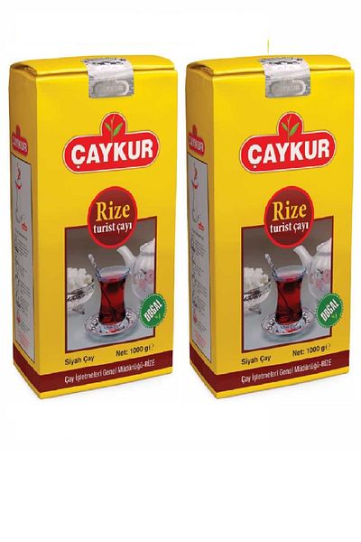 Çaykur Rize Tourist Tea - 1000g 2 Pack