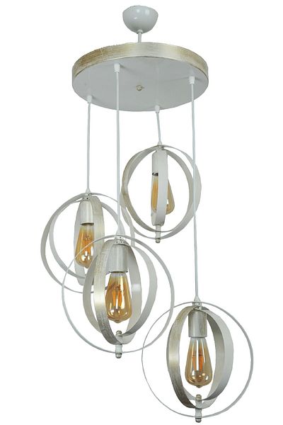 VENON Melodi 4-Piece Pendant Lamp Case Cream Yellow Patina