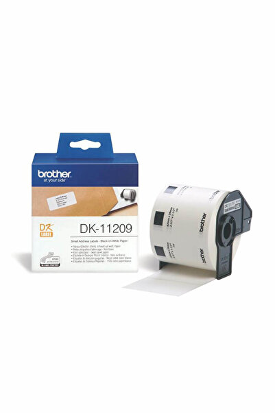 Brother P-TOUCH DK-11209 DK ETİKET KÜÇÜK ADRES ETİKETİ 62MM X 29MM 800 ADET