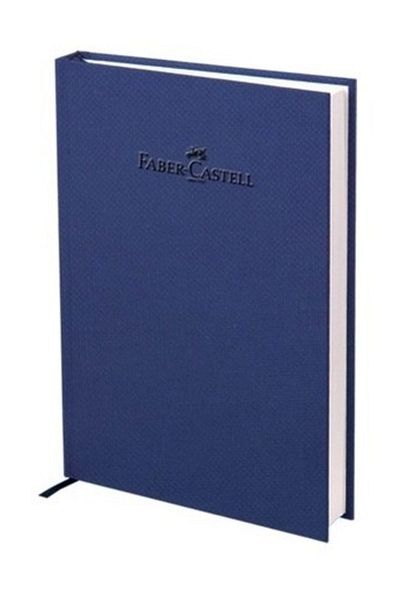 Faber Castell دفتر ملاحظات مصنوع من سلسلة Faber Natural مقاس A6 باللون الأزرق الداكن400703 /