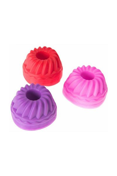 Ün-Ev 24-Piece Silicone Cake Mold