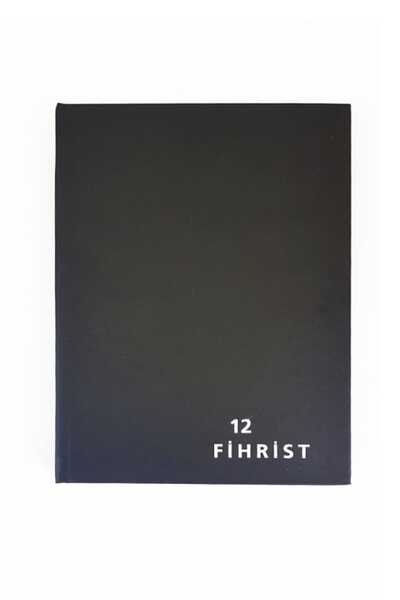 Generic Brand قماش جلدي تجاري Fihrist 12 قطعة 20X28