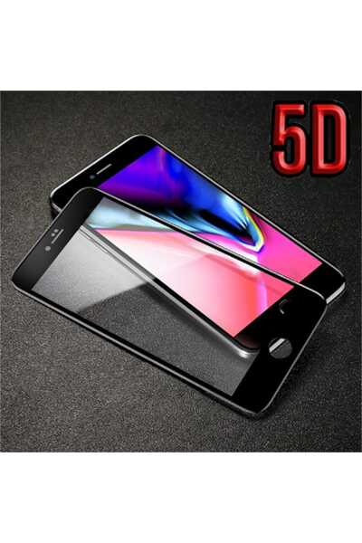 Ally Mobile ALLY İPHONE 6,6S 5D KAVİSLİ FULL KIRILMAZ CAM EKRAN KORUYUCU SİYAH