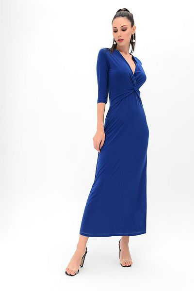 Laranor Rochie de damă cu guler sax decoltat 19L6673