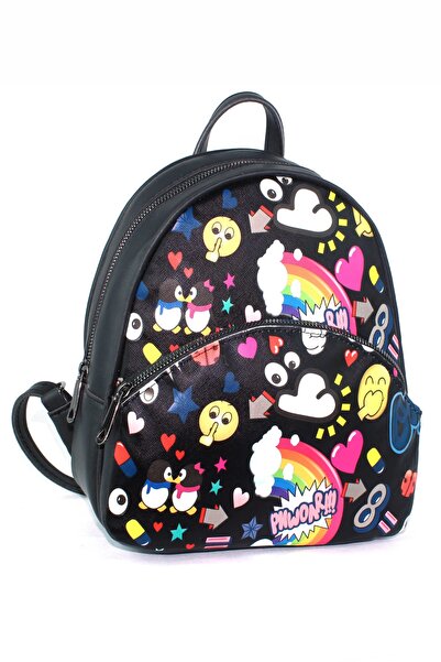 Housebags Rucsac negru pentru femei 137