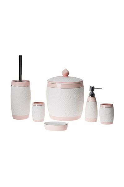 Ün-Ev 6-Piece Ceramic Luxury Bath Set