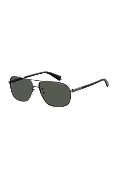 Polaroid Men's Oval Sunglasses 2074/S/X KJ1 M9 60 G