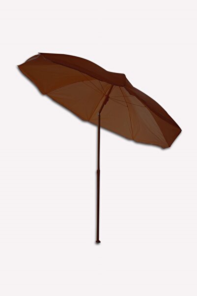 Sunfun Renkli 180 cm Balkon, Bahçe Şemsiyesi Kahverengi