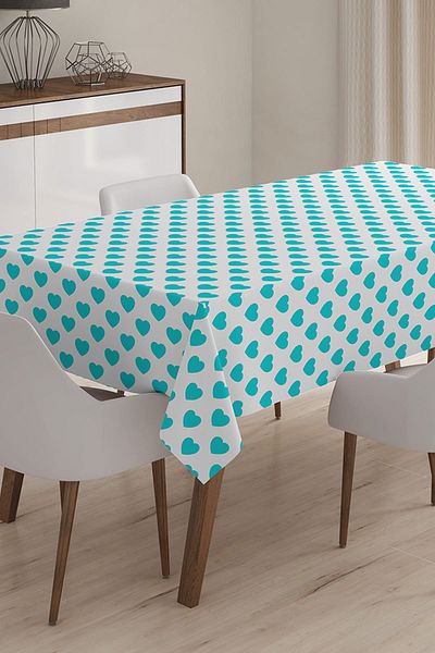 Realhomes Față de masă imprimată digital 3D cu design personalizat - 120 x 140 cm