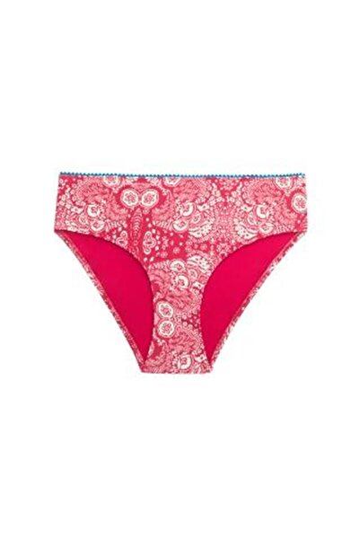 Penti Baskılı Ponpon Cover Bikini Altı