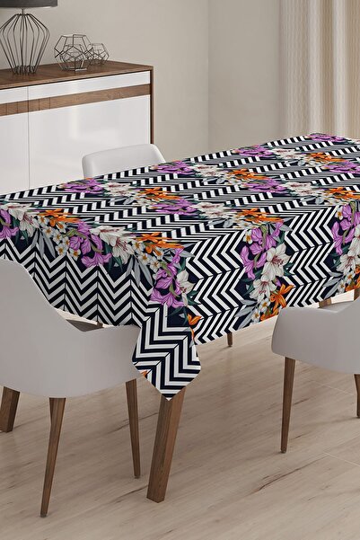 Realhomes Custom Design 3D Digital Printed Tablecloth - 140 x 180 cm
