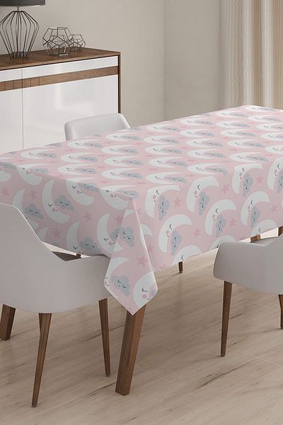 Realhomes Față de masă imprimată digital 3D cu design personalizat - 120 x 140 cm