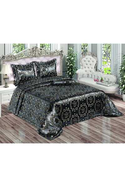 siyah esse cift kisilik yatak ortusu modelleri fiyatlari trendyol