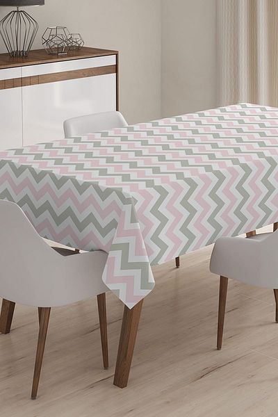 Realhomes Față de masă imprimată digital 3D cu design personalizat - 120 x 140 cm