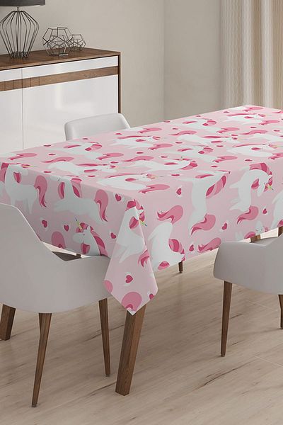 Realhomes Față de masă imprimată digital 3D cu design personalizat - 120 x 140 cm