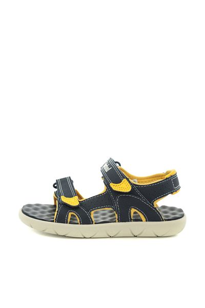 Timberland صندل للأطفال من Timberland Perkins Row 2-Strap باللون الأزرق الداكن - B0A1QXU0191-R