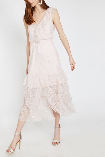 Koton Women's Pink Dress