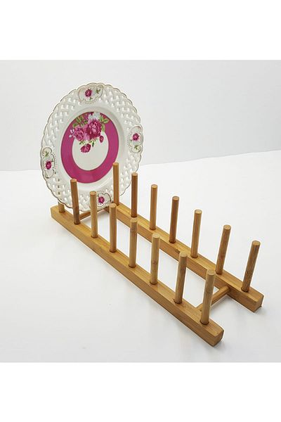 Ün-Ev Bambo Plate Holder