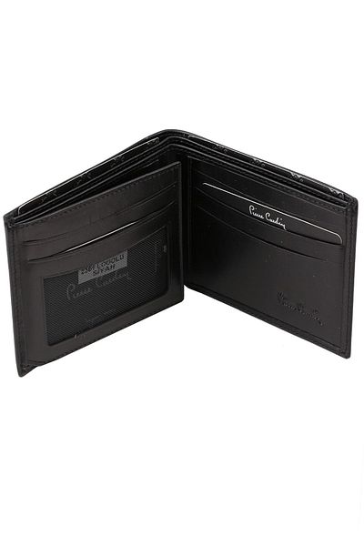 Pierre Cardin Men's Black Logo Wallet 2361S KRVT8690002222194