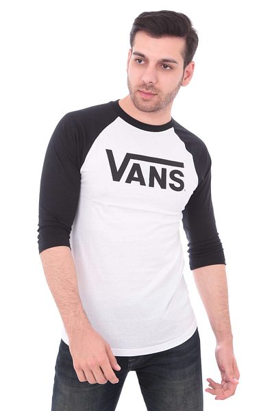 Vans T-Shirt CLASSIC RAGLAN Beyaz Erkek 101096537