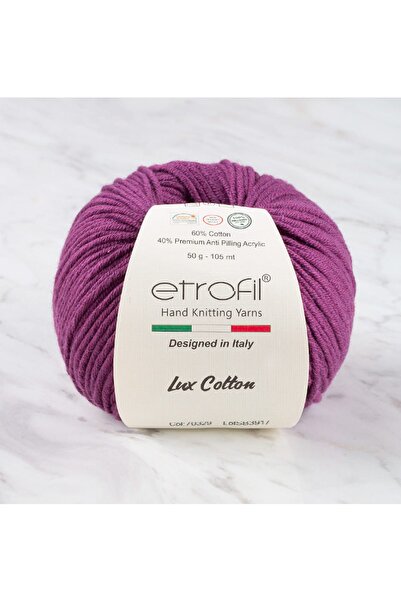 Etrofil Bambino Lux Cotton Mor El Örgü Ipliği - 70329