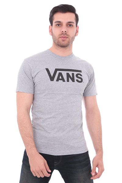 Vans CLASSIC Men's Gray T-Shirt100535051