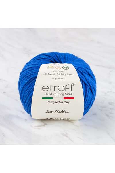 Etrofil Bambino Lux Βαμβακερό Σκούρο Μπλε Νήμα Πλεξίματος στο χέρι - 70525