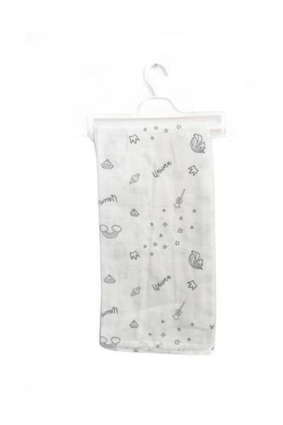 Beybin 80x100 cm Muslin Cover Nursing Cover Unicorn