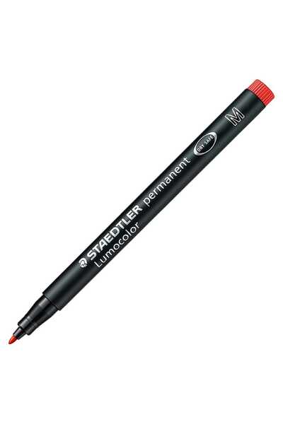 Staedtler Lumocolor Permanent Kalem M Kırmızı 317-2