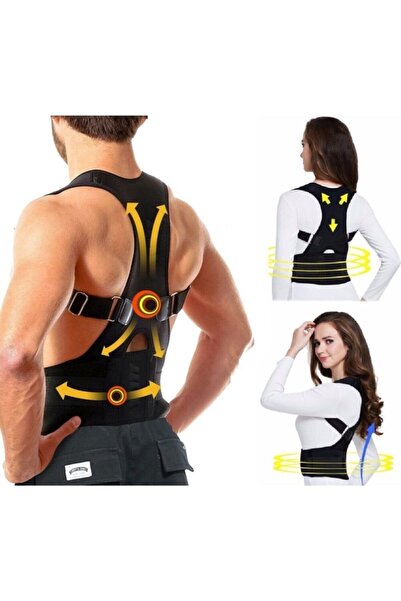 Ankaflex Магнитна ортопедична лента за гърба за превенция на сколиоза и поддържане на изправена стойка