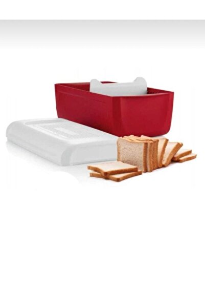 Tupperware Kırmızı Renk Ekmeklik