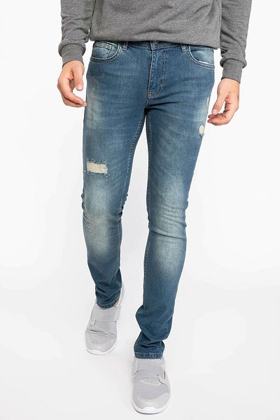 DeFacto Green Skinny Fit Carlo Denim Trousers - J3911AZ.18AU.NM41