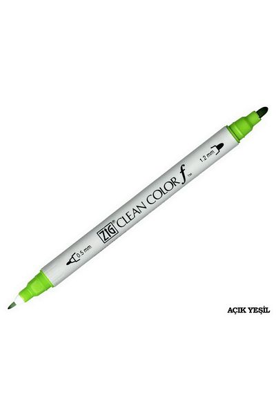 Zig Clean Color F Tcs-6000t 041 Light Green Double Sided Pencil