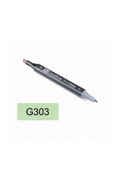 Be Creative Twin Art Marker Kalem Glass Green G303