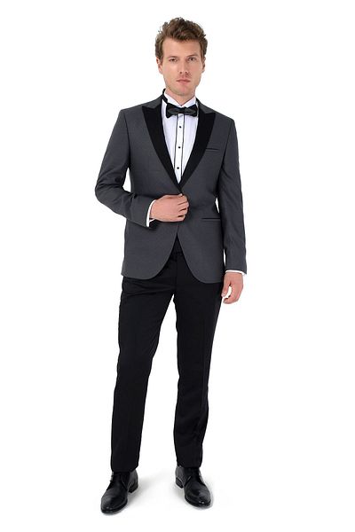 Morven Losman Tuxedo Gray Slim Fit Jeans