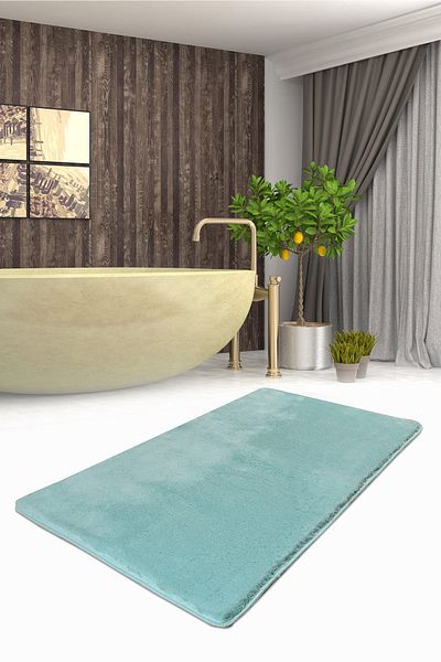 Chilai Home Μοκέτα μπάνιου 70x120 cm Air Mint - Πατάκι πόρτας Ακρυλικό